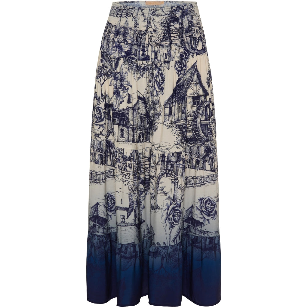 MARTA DU CHATEAU Marta du chateau dam kjol 5201 Skirt Navy1634