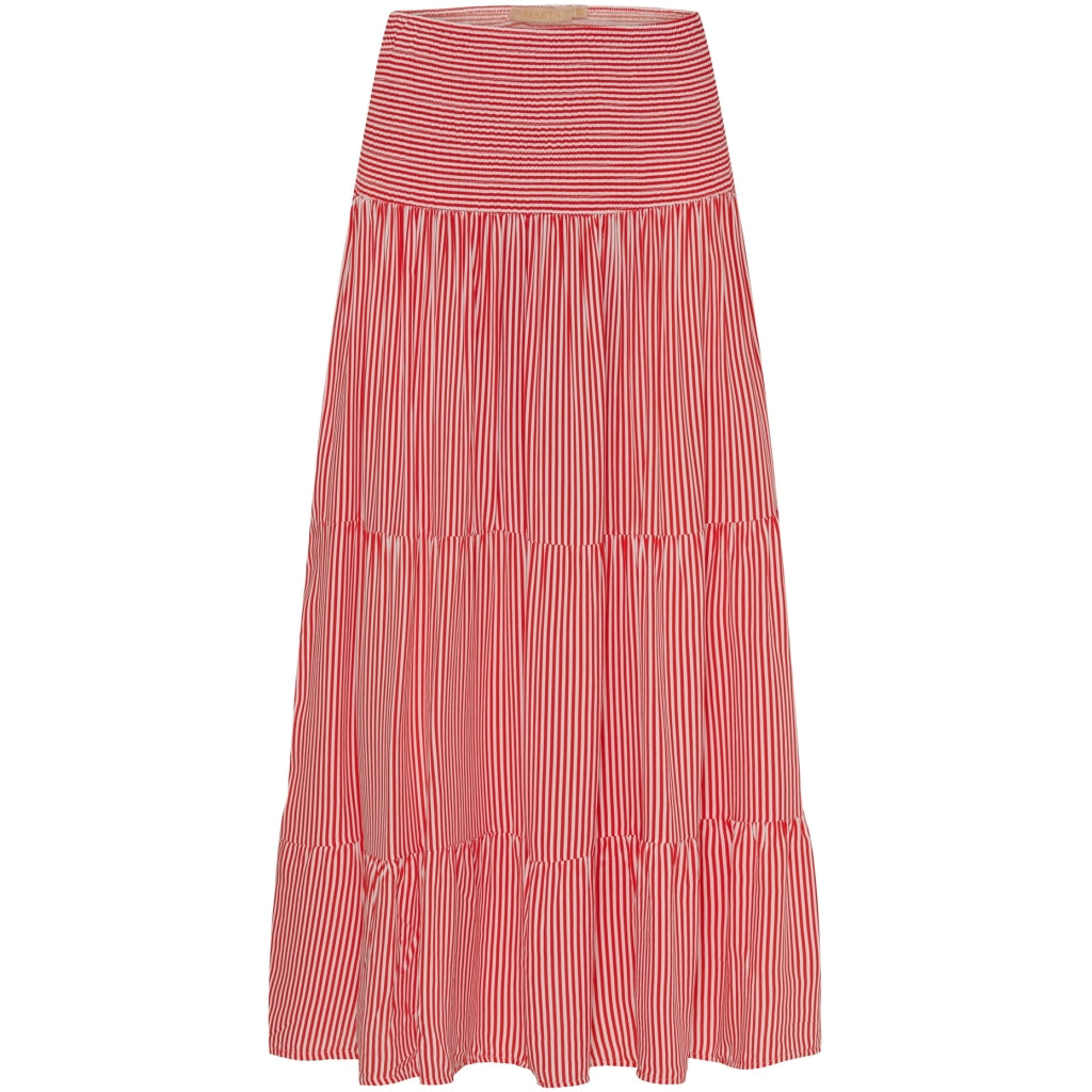 MARTA DU CHATEAU Marta du chateau dam kjol 5201 Skirt PrintRedStripe