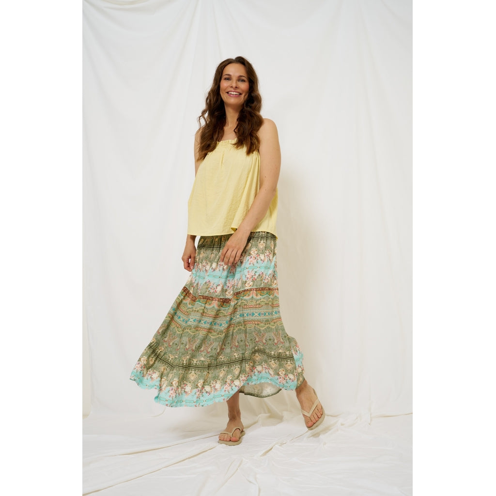 MARTA DU CHATEAU Marta du chateau dam kjol MdcPrincess 5201 Skirt Kaki6534tpk