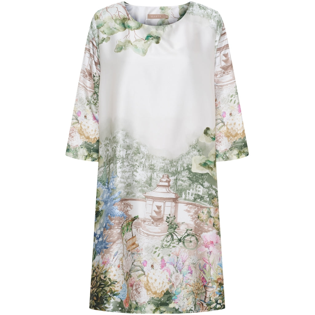 MARTA DU CHATEAU Marta du chateau dam klänning MDCFABIANA 7872 Dress Militairy