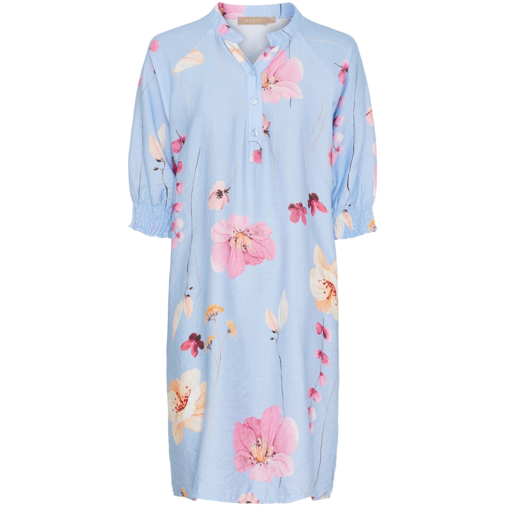 MARTA DU CHATEAU Marta du chateau dam klänning MdcAmelia 7122 Dress Celeste1373tpq