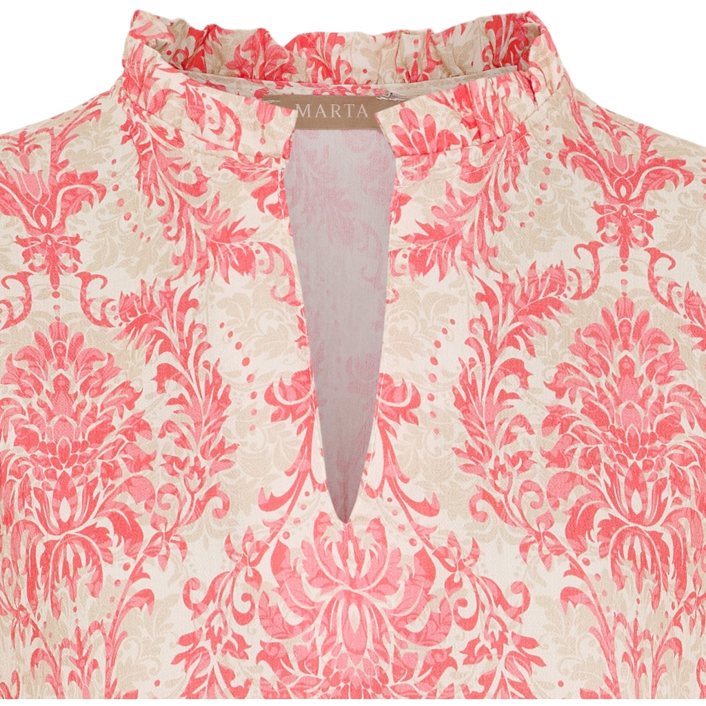 MARTA DU CHATEAU Marta du chateau dam klänning MdcChristina 7106 Dress Corallo6207tpf