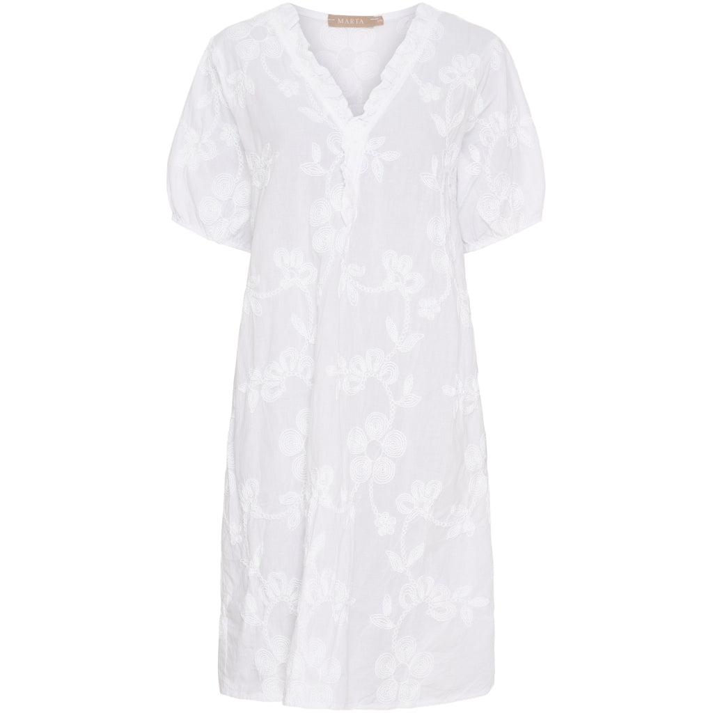 MARTA DU CHATEAU Marta du chateau dam klänning MdcDaniela 7069 Dress White