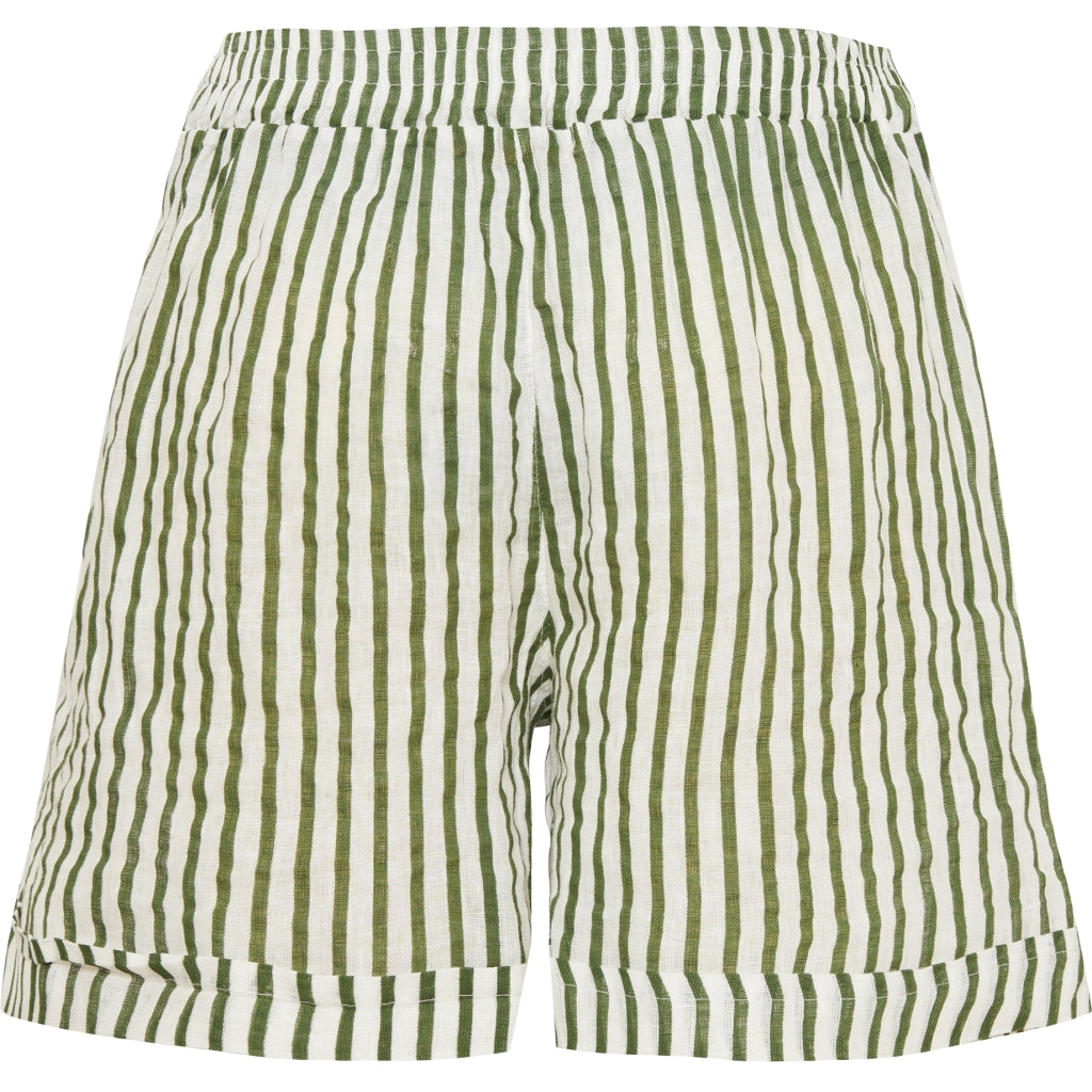 MARTA DU CHATEAU Marta du chateau dam shorts 61072 Shorts Military stripe