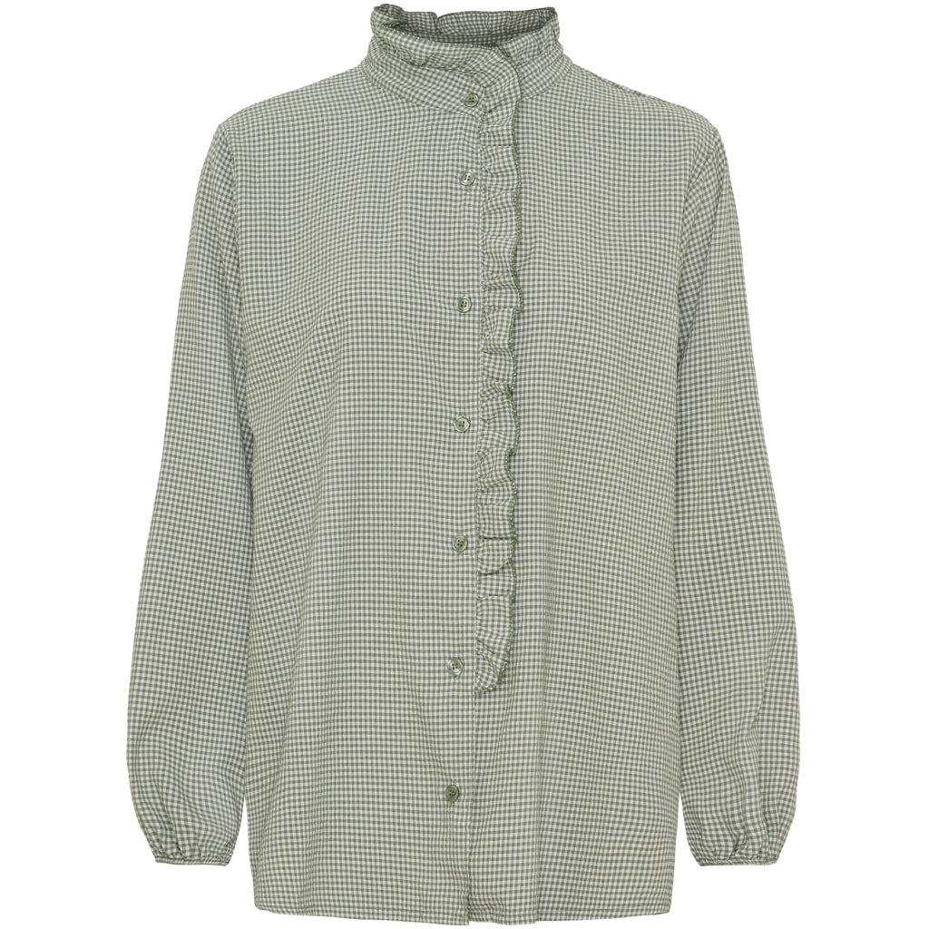 MARTA DU CHATEAU Marta du chateau dam skjorta MdcFleur 6879 Shirt Military