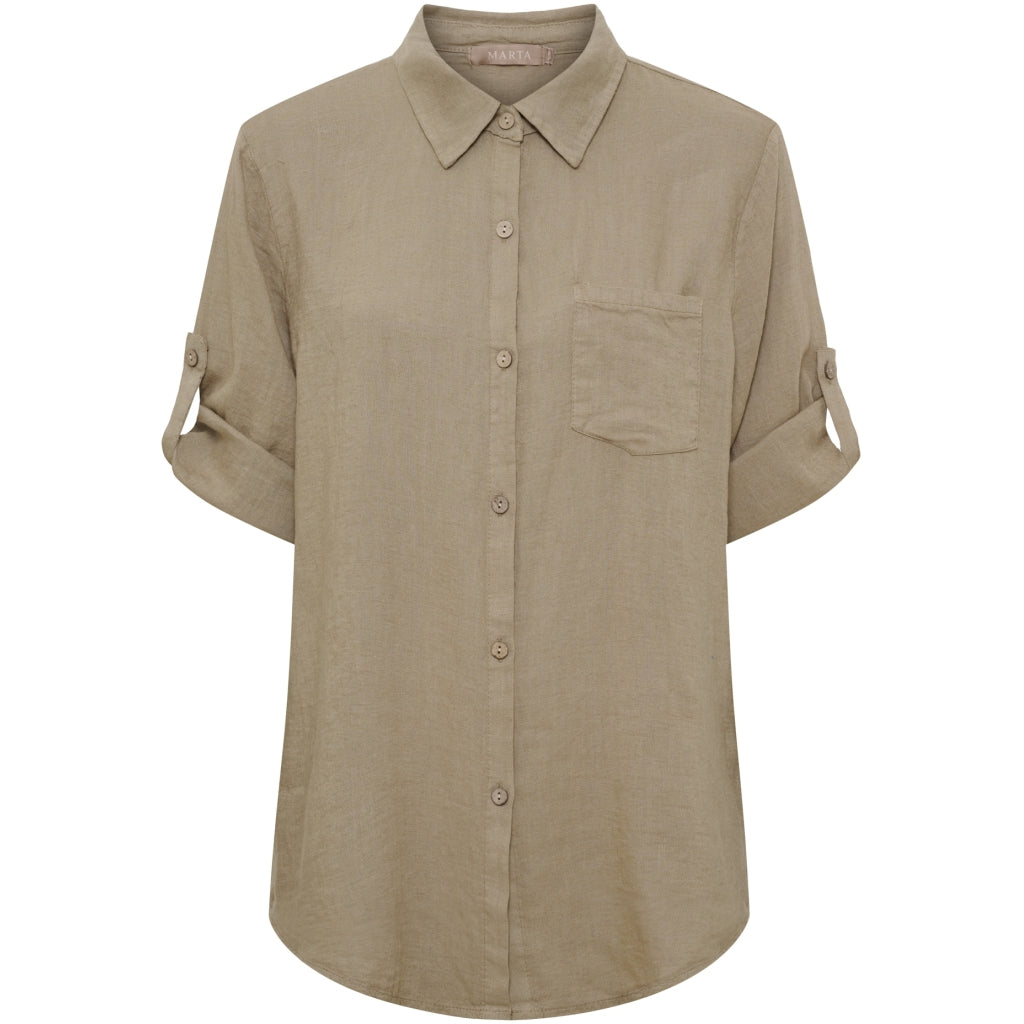 MARTA DU CHATEAU Marta du chateau dam skjorta MdcKiara 258354 Shirt Coloniale