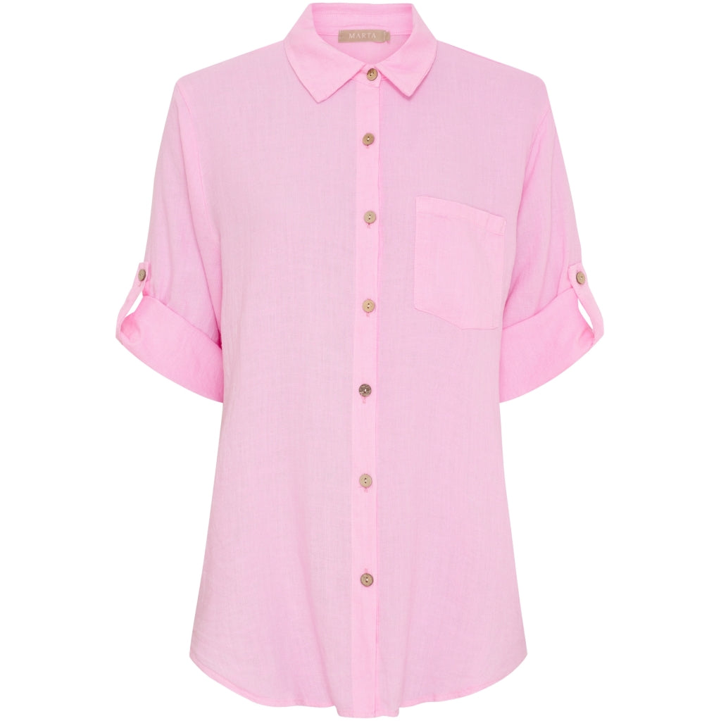 MARTA DU CHATEAU Marta du chateau dam skjorta MdcKiara 258354 Shirt RosaBaby3492