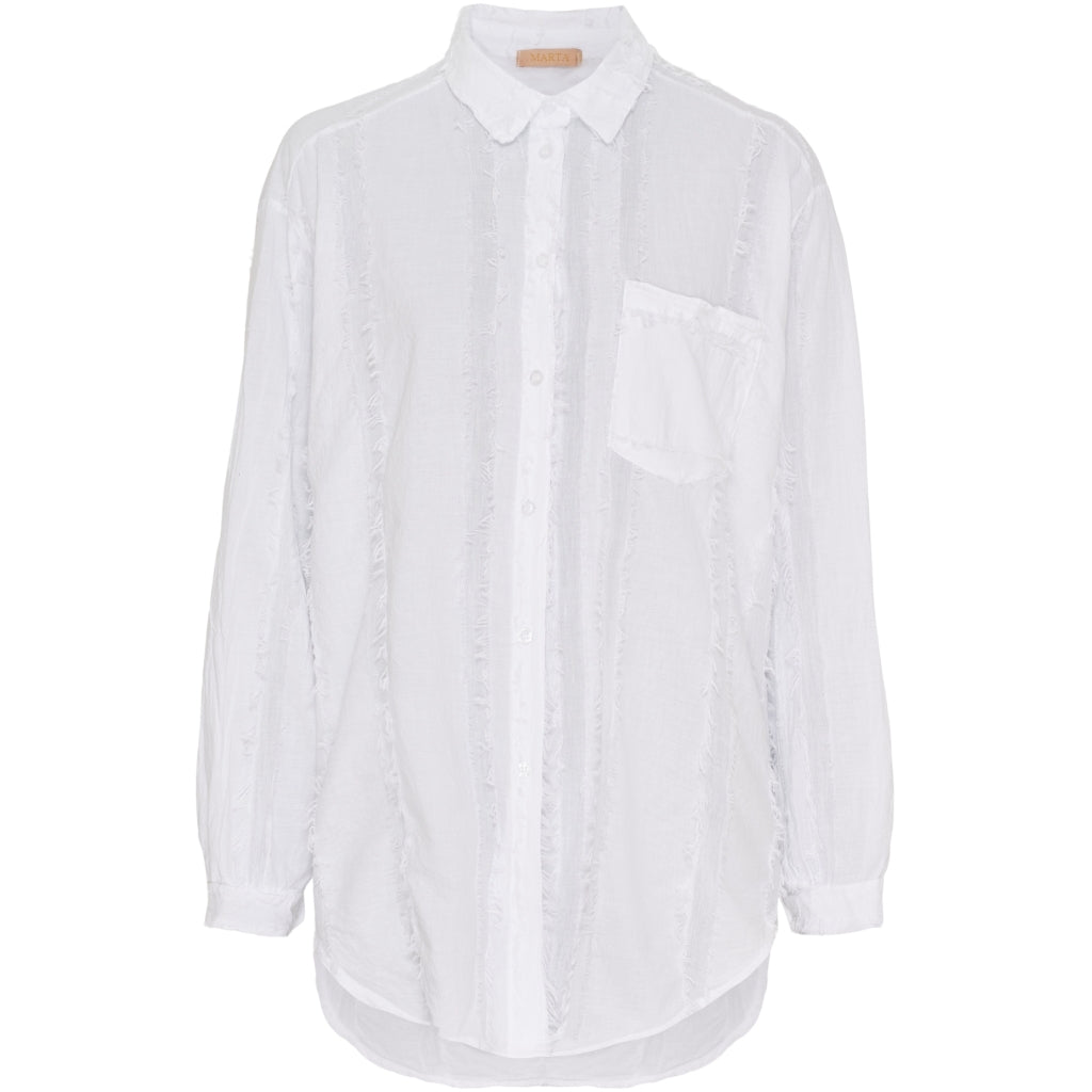 MARTA DU CHATEAU Marta du chateau dam skjorta MdcSalome 2625/M Shirt White