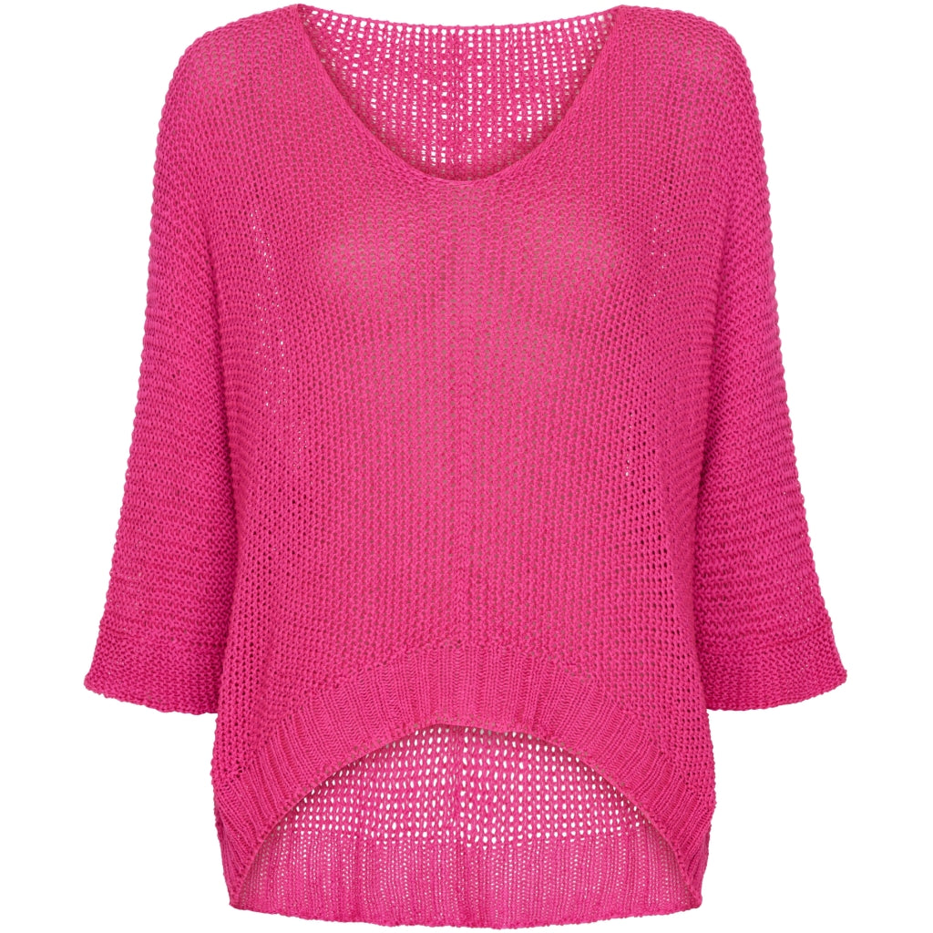 MARTA DU CHATEAU Marta du chateau dam stickad tröja 7010 Knit Pink