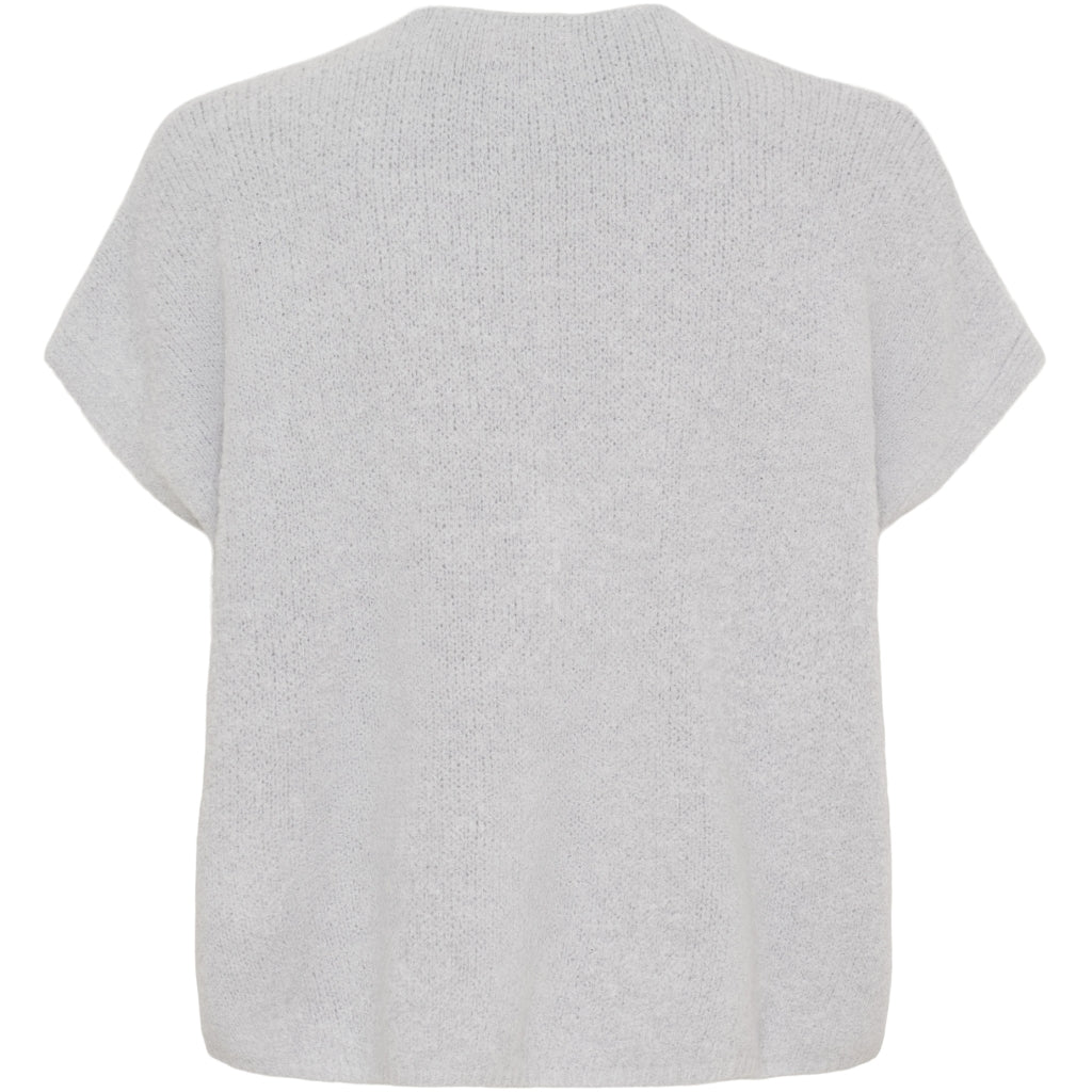 MARTA DU CHATEAU Marta du chateau dam stickad väst MdcCassia 24002 Knit Vest Light Grey
