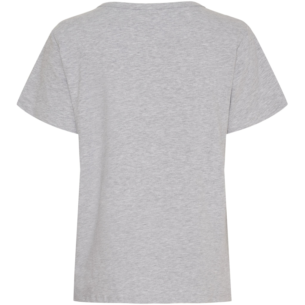 MARTA DU CHATEAU Marta du chateau dam t-shirt MT002 T-shirt Grey Melange