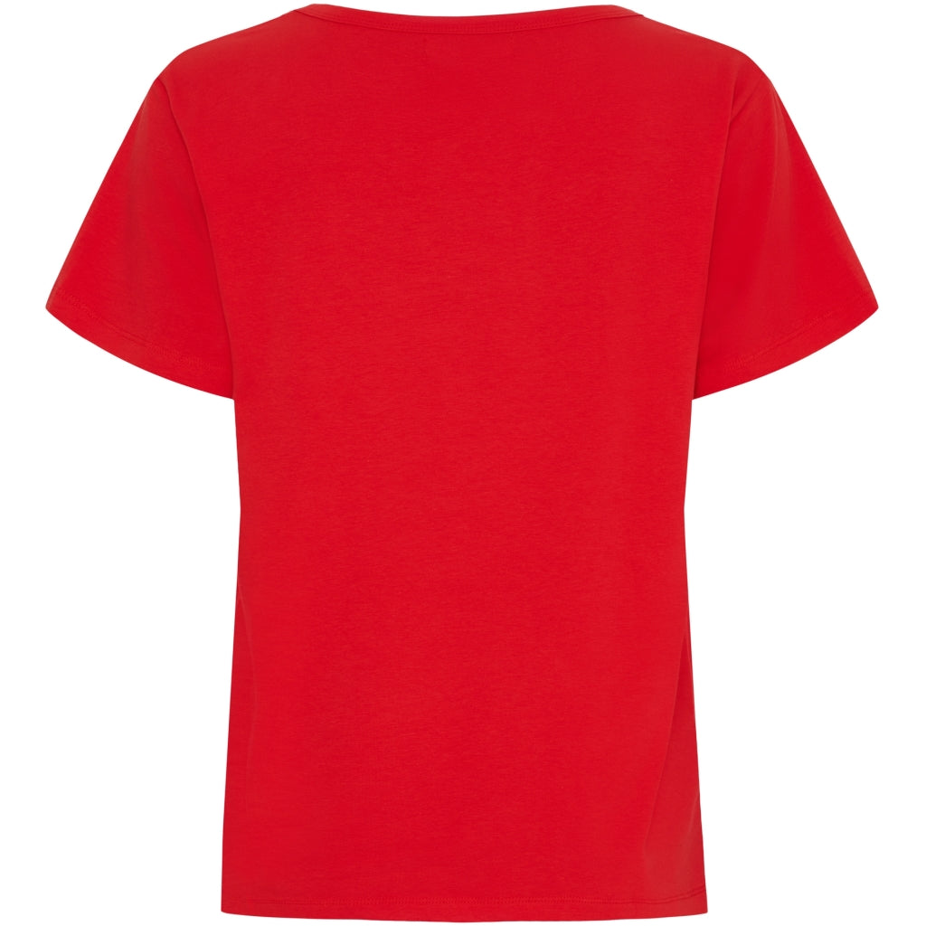 MARTA DU CHATEAU Marta du chateau dam t-shirt MT002 T-shirt Red