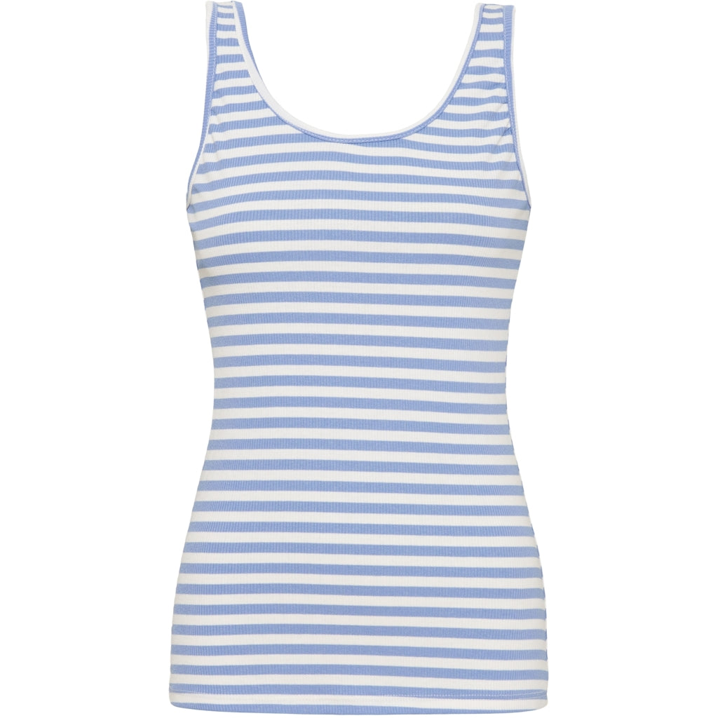 MARTA DU CHATEAU Marta du chateau dam top MdcGabriella 85466 Restudsalg Celeste/white