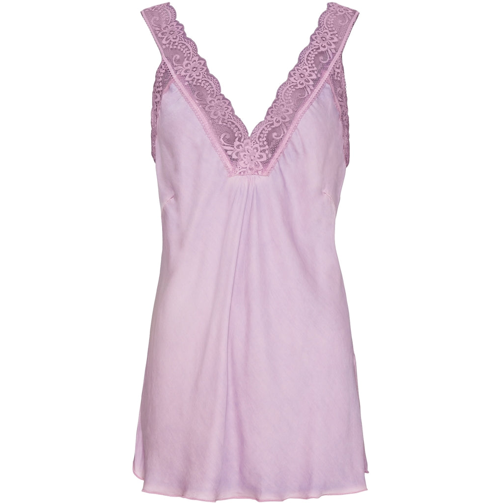 MARTA DU CHATEAU Marta du chateau dam top med spetskant 21336 Top Lavender