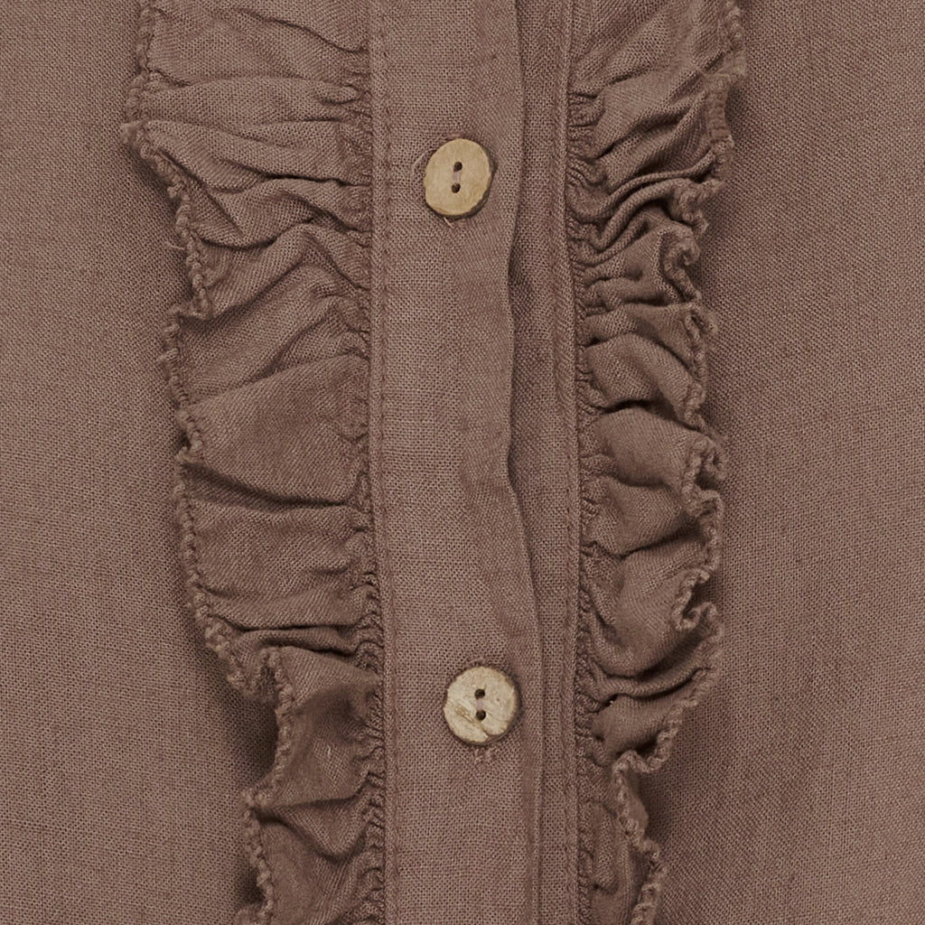 MARTA DU CHATEAU Marta du chateau dam topp MdcMalene 258356 Top Cold brown