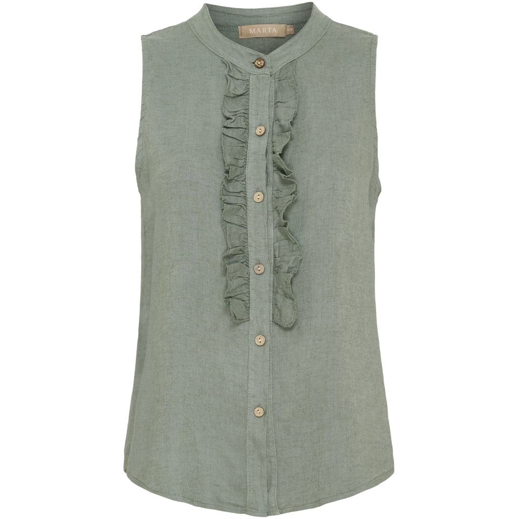 MARTA DU CHATEAU Marta du chateau dam topp MdcMalene 258356 Top Military2828