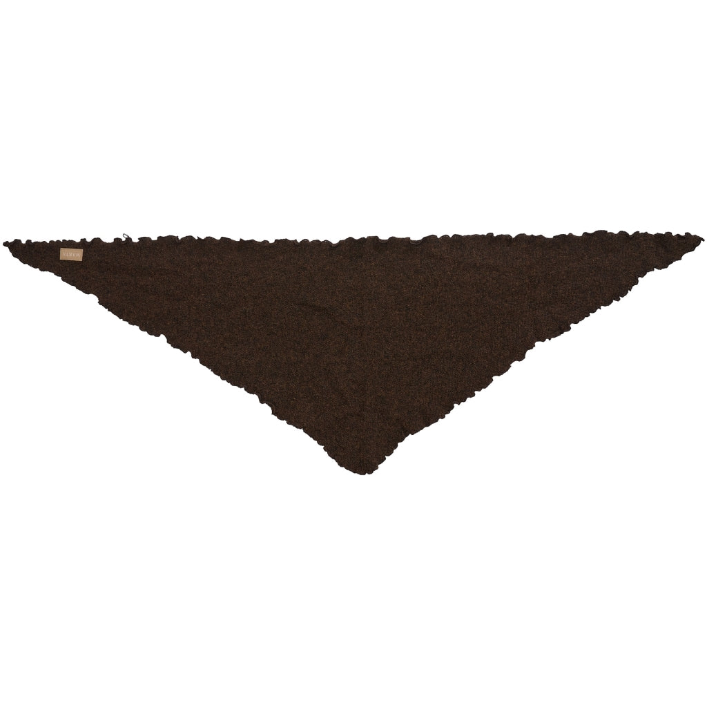 MARTA DU CHATEAU Marta du Chateau dam halsduk MdcAgnete 172-1100 Scarf Brown