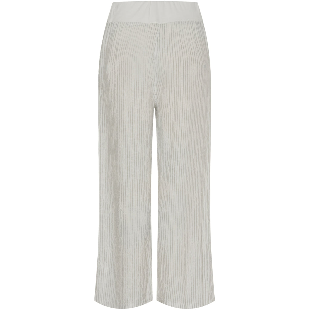 MARTA DU CHATEAU MdcAnette Pants Pant Panna Grey Stripe