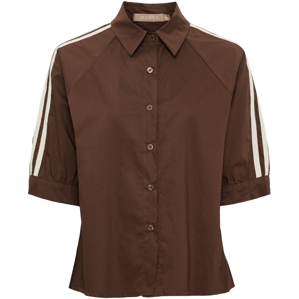 MARTA DU CHATEAU MdcBambi Shirt Shirt Moro/Panna