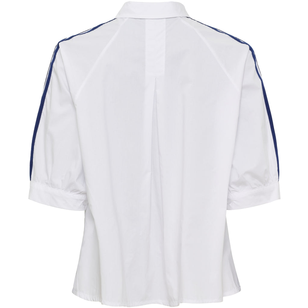 MARTA DU CHATEAU MdcBambi Shirt Shirt White/Navy