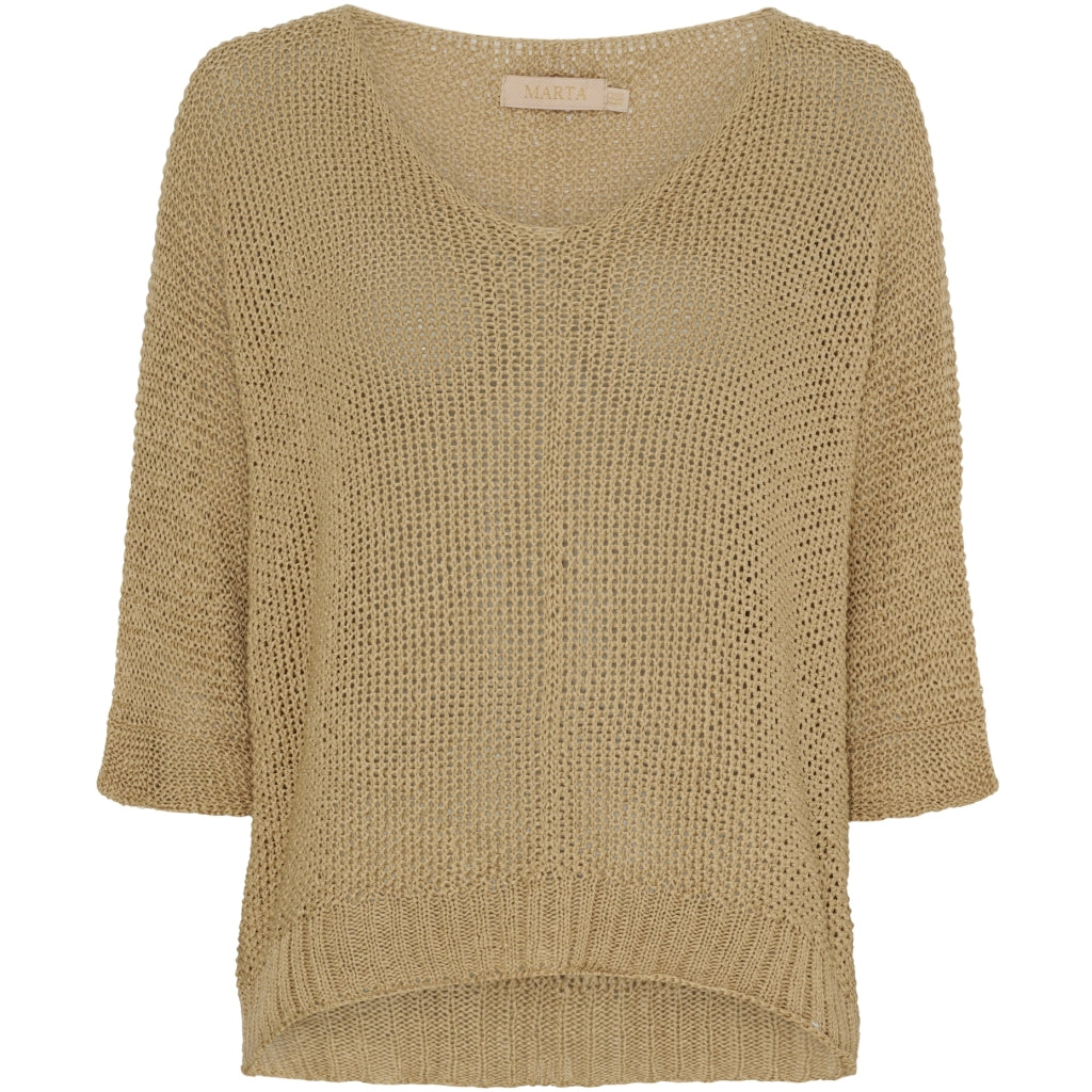 MARTA DU CHATEAU MdcBetina Knit Knit Camello