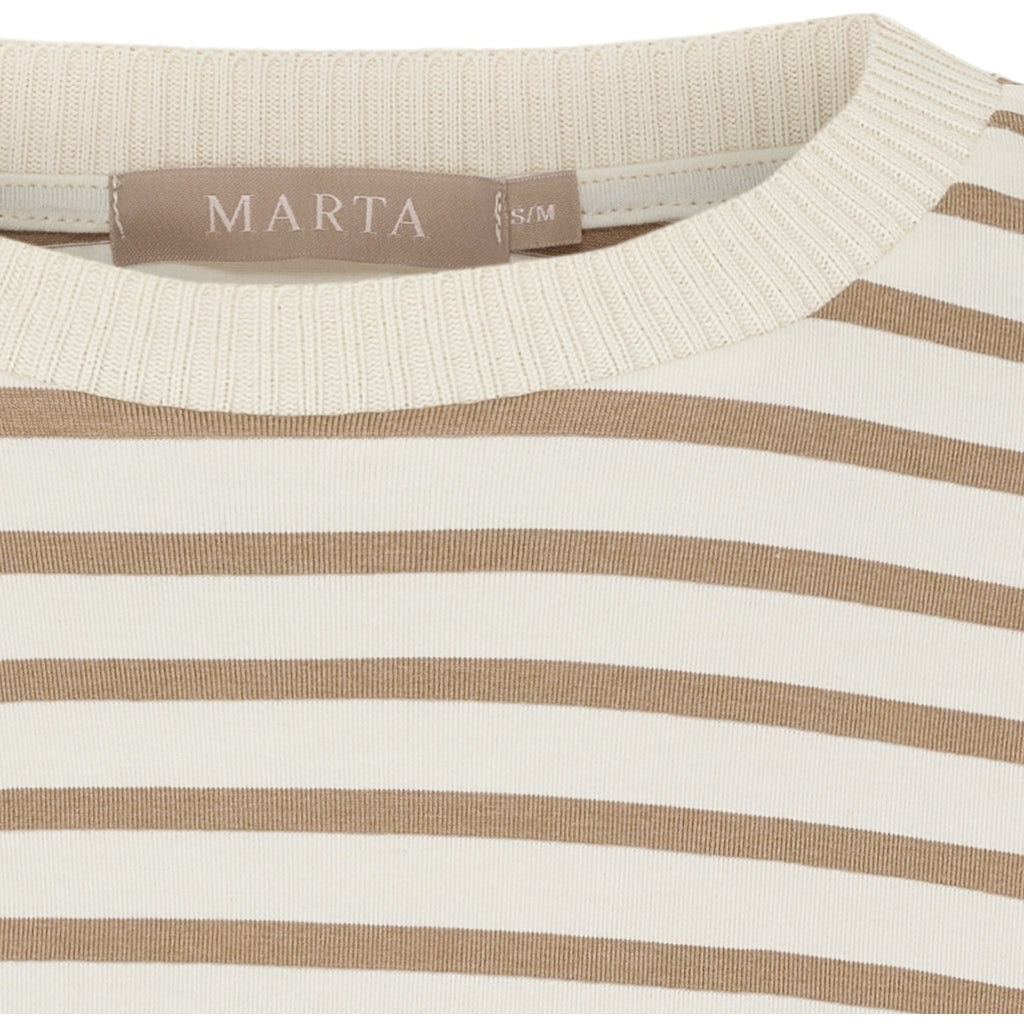 MARTA DU CHATEAU MdcBrooklyn Tee T-shirt Beige/Fango