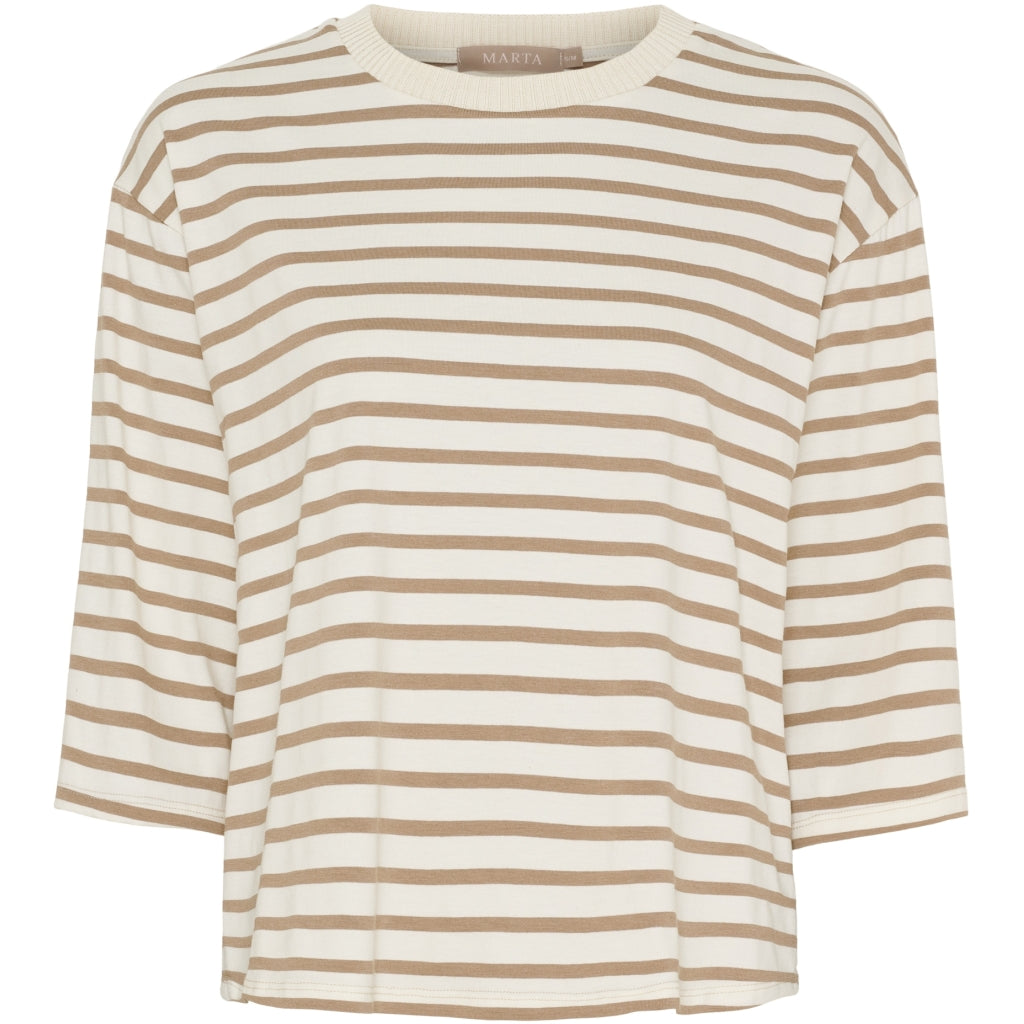 MARTA DU CHATEAU MdcBrooklyn Tee T-shirt Beige/Fango