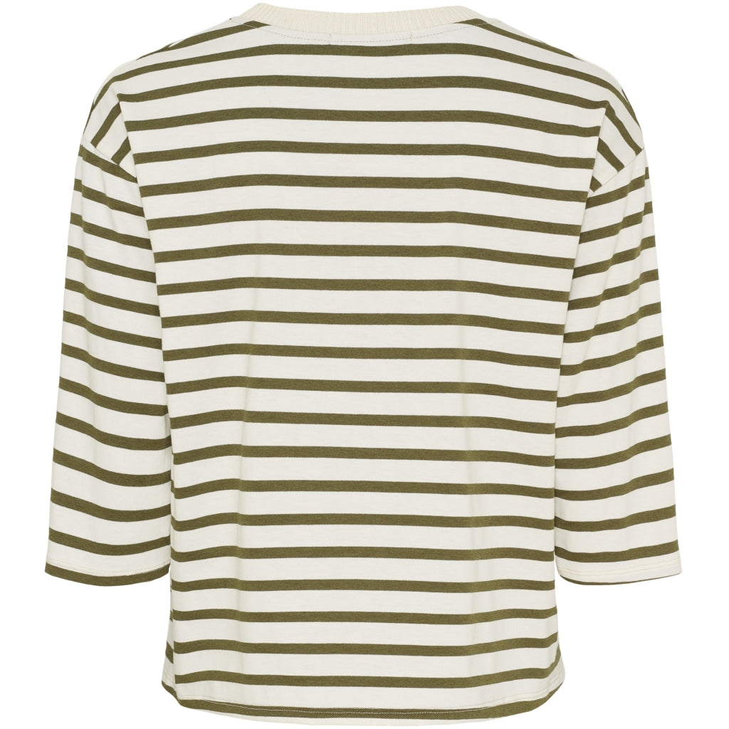 MARTA DU CHATEAU MdcBrooklyn Tee T-shirt Beige/Military