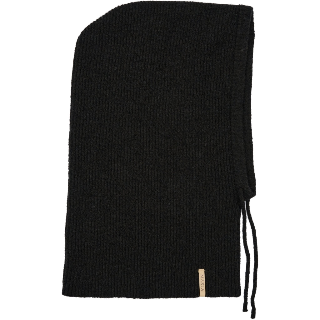 MARTA DU CHATEAU Marta du Chateau dam Balaclava MdcFiluca FMHK6480 Scarf Black