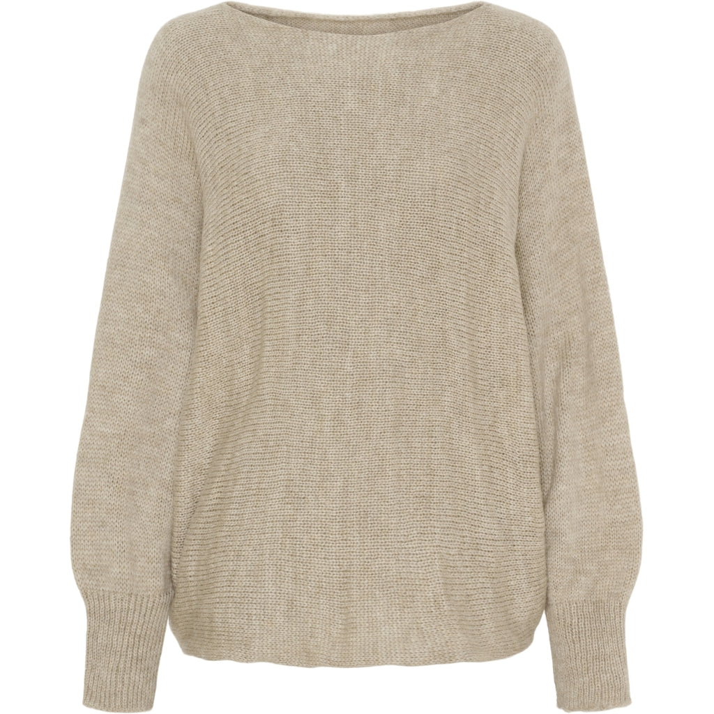 MARTA DU CHATEAU Marta du Chateau dam set - Stickat + klänning MdcKaja 19042 Set Fango