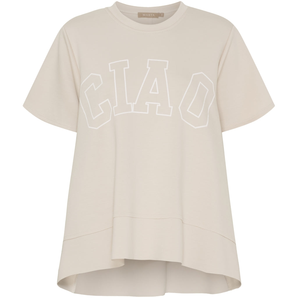 MARTA DU CHATEAU Marta du Chateau dam sweatshirt MdcLavender 258919 Sweatshirt Beige