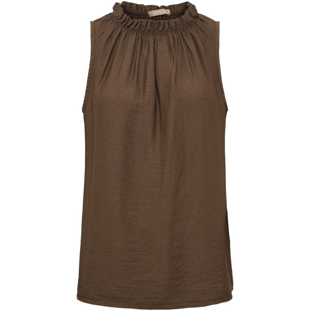 MARTA DU CHATEAU MdcLucina Top Top Brown
