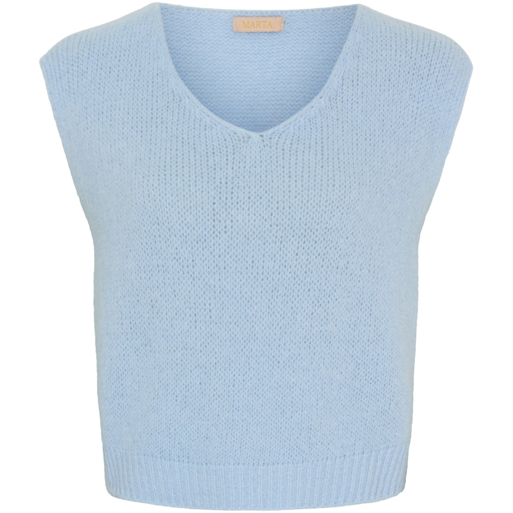 MARTA DU CHATEAU MdcMarlene Vest Vest Sky