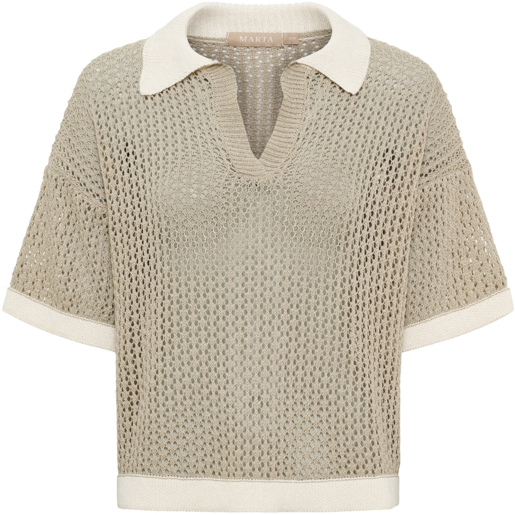 MARTA DU CHATEAU MdcNayeli Knit Knit Fango/Calce