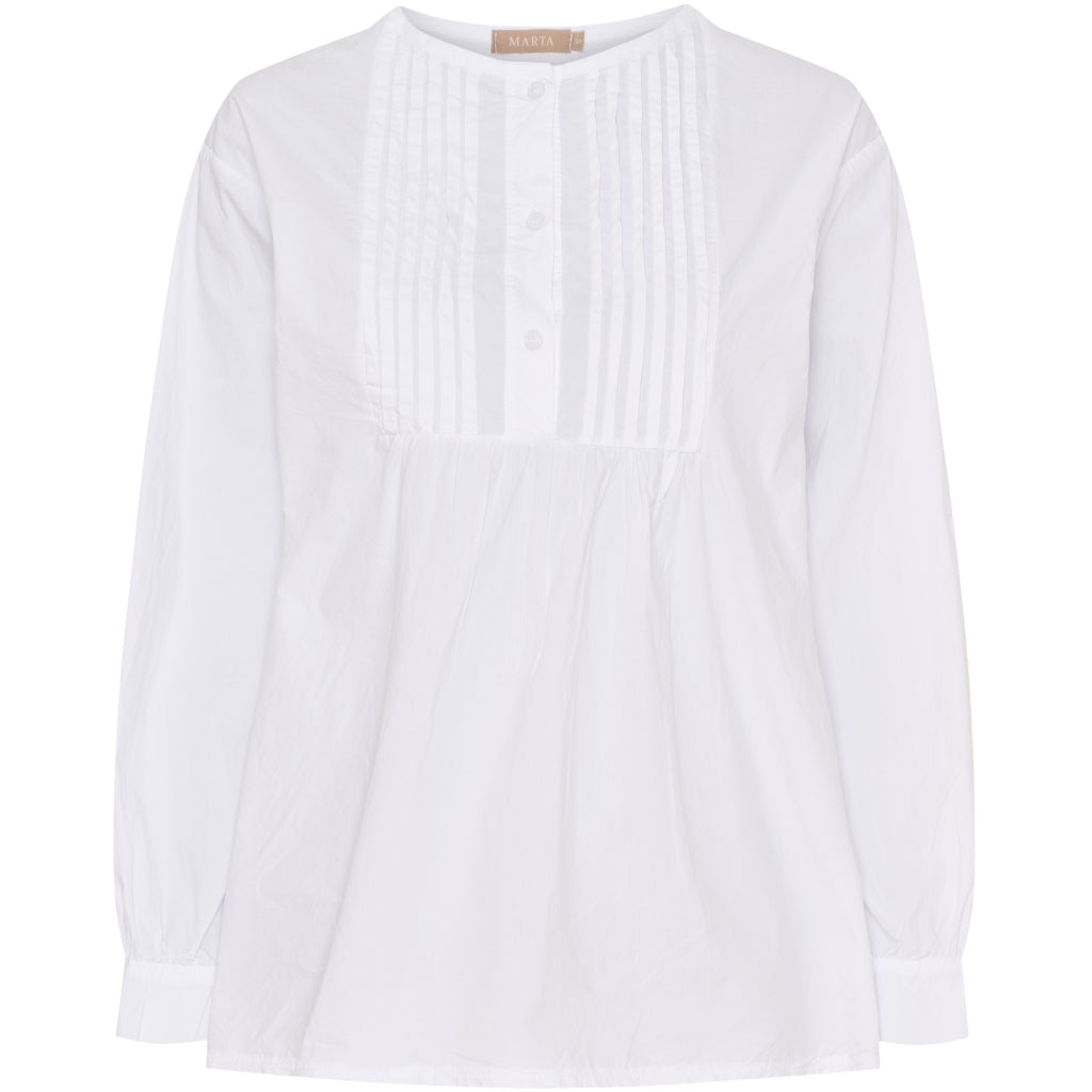 MARTA DU CHATEAU Marta du Chateau dam blus MdcSoraya 258013 Shirt White