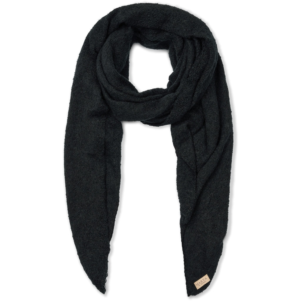 MARTA DU CHATEAU Marta du Chateau dam halsduk MdcSunny 194007 Scarf Black