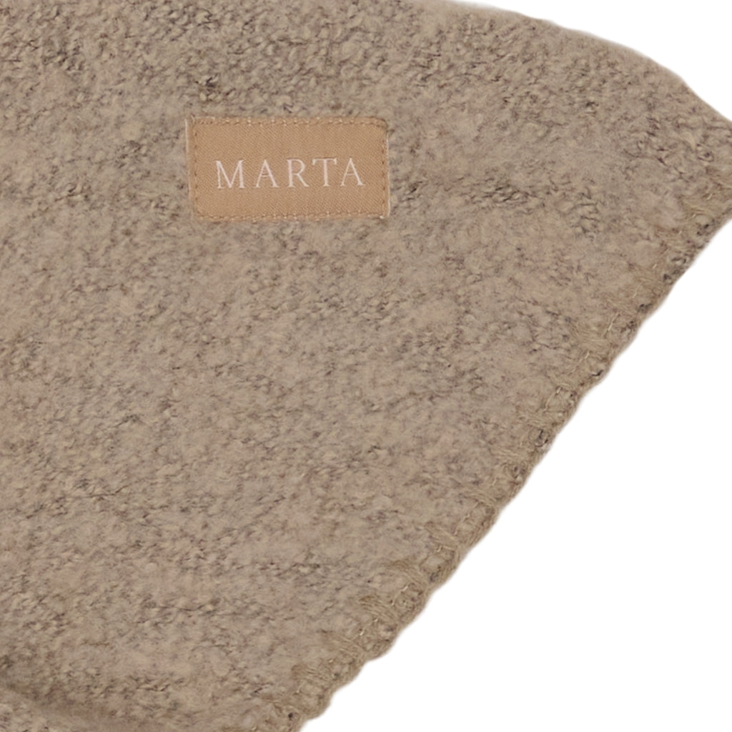 MARTA DU CHATEAU Marta du Chateau dam halsduk MdcSunny 194007 Scarf Fango