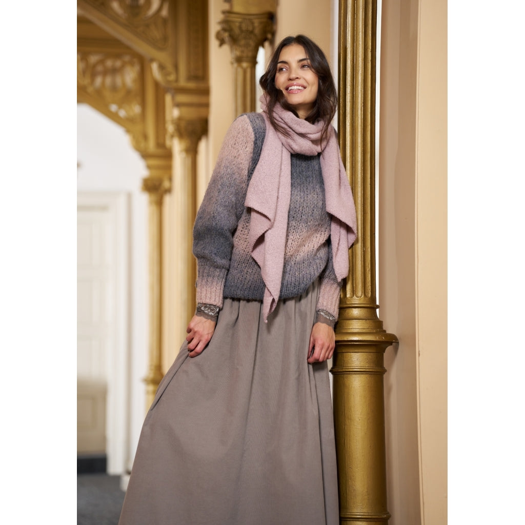 MARTA DU CHATEAU Marta du Chateau dam halsduk MdcSunny 194007 Scarf Rose