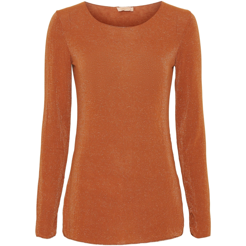 MARTA DU CHATEAU Marta du chateau dam blus 10298/Y T-shirt long sleeves Ginger