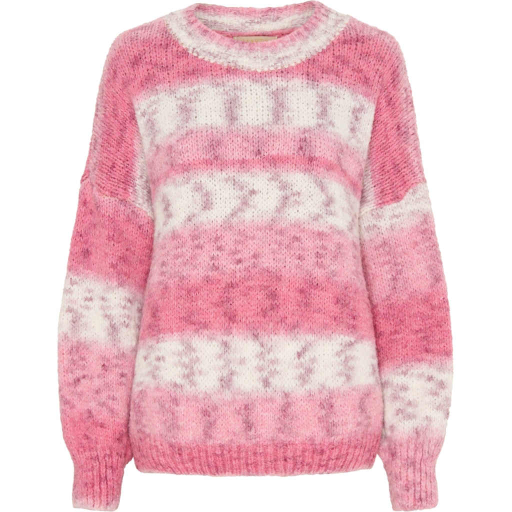 MARTA DU CHATEAU Marta du chateau dam stickad tröja 483 Knit Fuxia